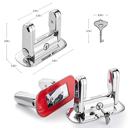BBTKCARE Door Lever Lock Easy DIY InstallationWidely Compatible with