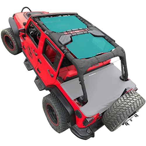 Shadeidea Sun Shade for Jeep Wrangler JK Unlimited (20072018) 4Door