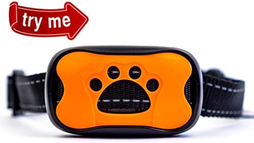 Safe Vibration Dog Bark Control Collar for Small and Medium Dogs to Stop Your Pet Uncontrolled Barking with Simple and Most Humane Anti-Bark No Shock Training Tool!