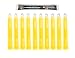 Cyalume ChemLight Military Grade Chemical Light Sticks - 12 Hour Duration Light Sticks Provide Intense Light, Ideal as Emergency or Safety Lights, for Tactical Applications, Hiking or Camping and Much More, Standard Issue for U.S. Military Personnel - Yellow, 6" Long (Pack of 10) primary