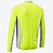 Tenn Mens Coolflo Outdoors Long Sleeve Cycling Jersey - Yellow