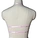 Woman Pentagram Body Harness Bras Dance Underwear Accessories Elasticity Hollow Punk Goth belt (Purple)