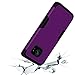 Galaxy S7 Edge Case, MCUK [Scratch Resistant] [Shock Absorption] 3 in 1 High Impact Hybrid Armor Defender Silicone Rubber Skin Hard Case Cover For Samsung Galaxy S7 Edge (Purple Black)