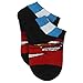 Disney Cars Boys 6 pack Socks (4-6 (Shoe: 7-10), Grey/Multi No Show)