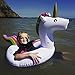 HANMUN Inflatable Unicorn Swimming Pool Float 2018 Summer Inflatable Pool Swim Ring Lounge for Kids in Party Pool Outdoor Beach