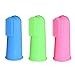 VQVAAQ Dog Toothbrush Cat & Dog Toothbrush Soft Bristle Pet Toothbrush Combo Pack for The Dental Care of Your Small to Large Dogs, Cats, Most Pets