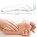 ASRAM (12PCS) Arch Support,Soft Gel Insole Pads,High Heel Inserts Reusable Arch Cushions Best for Plantar Fasciitis and Flat Feet,Arch Pain Relief, for Men and Women. 3