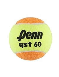 Penn QST 60 fieltro pelotas de tenis en bolsa de plástico, 3 bolas