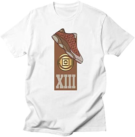 Custom T Shirt Matching Style of Clot x Air Jordan 13 Low JD 13-10-8