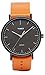 Timex TW2P91400 Weekender Fairfield Black Dial Orange Leather Band Analog Watch