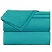 Nestl King Sheet Set - Luxury 1800 Ultra-Soft Microfiber King Bed Sheets - Double Brushed - Deep Pockets - Easy Fit - 4 Piece Set - Bedding Sheets & Pillowcases (King, Teal)