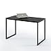 ZINUS Jennifer 47 Inch Black Frame, Computer Workstation, Office Desk, Easy Assembly, Deep Espresso