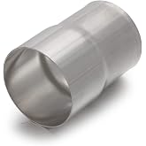 A-KARCK Exhaust Adapter Connector 2.75" ID to 3" OD, Universal Exhaust Pipe Reducer 304 Stainless Steel, 4" Overall Length