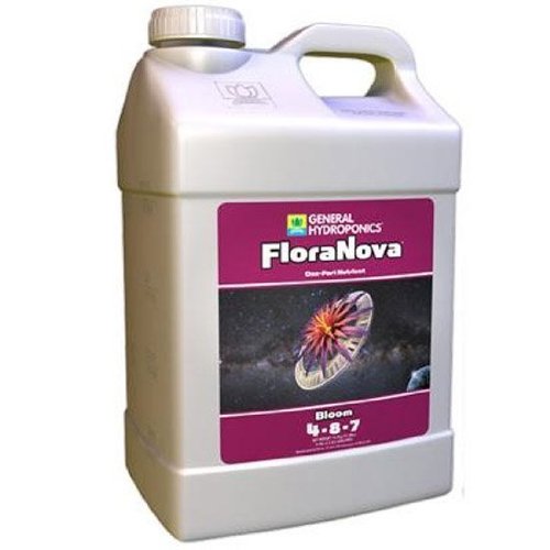 Hydroponics FloraNova Bloom 4-8-7 Organic Solution Fertilizer Bloom Enhancer, 2.5 Gallon Hydroponics FloraNova Bloom 4-8-7 Organic Solution Fertilizer Bloom Enhancer, 2.5 Gallon