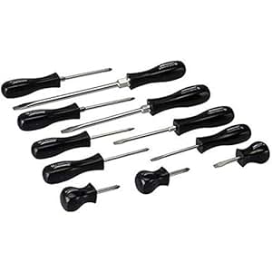 Amazon.com: Mechanics Screwdriver Set - 11 Piece Set - Hardened Blades