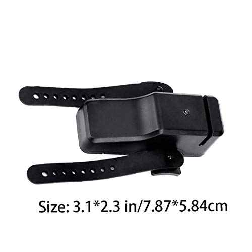 Yoyakie Angeln Bissanzeiger Anzeige Alarmglocke Led-licht Angeln Ton Alarm Bissausrüstung Angelzubehör Schwarz – Bild 3