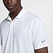 Nike Men's Dry Victory Solid Polo Golf Shirt, White/Cool Grey, Medium