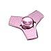Feibi Aluminum Alloy Fingertip gyro Hand spinner Toy Hand Spinner Finger Spinner Fidget Spinners Gyro EDC Focus Toy (Hot Pink)