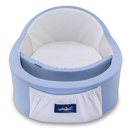 Mumbelli The only WombLike and Adjustable Infant Bed. Light Blue