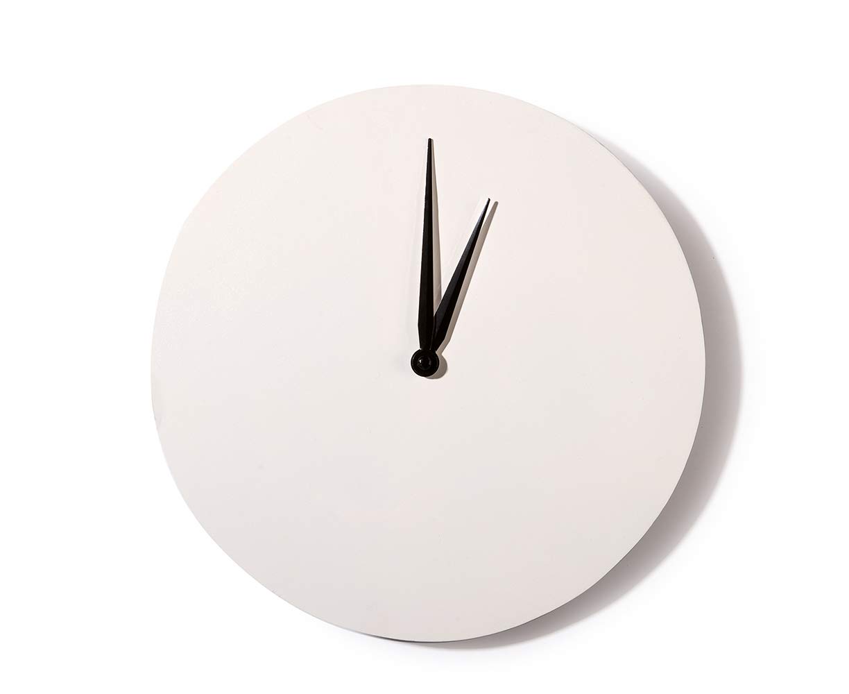 Artemio Round Clock To Decorate 30 cm, 14001239, White