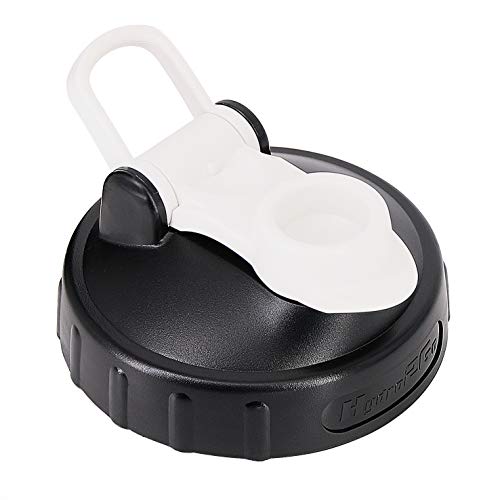 hydro2go Shaker Protein Bottle Replacement Lid (Black)