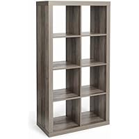 Amazon.com: Better Homes and Garden 8-Cube Organizer (Set of 2) (Rustic ...