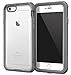 iPhone 6s Case, roocase [Glacier TOUGH] iPhone 6 (4.7) Hybrid Scratch Resistant Clear PC / TPU Armor Full Body Protection Case Cover with Built-in Screen Protector for Apple iPhone 6 / 6s (2015), Space Gray