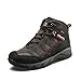 Clorts Men's Mid Hiking Boot Hiker Leather Waterproof Lightweight Outdoor Backpacking Trekking Shoe
