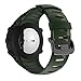 patrohoo Bands for Suunto Core Strap, Rubber Replacement Watch Band for Suunto Core SS014993000(Army Green)?