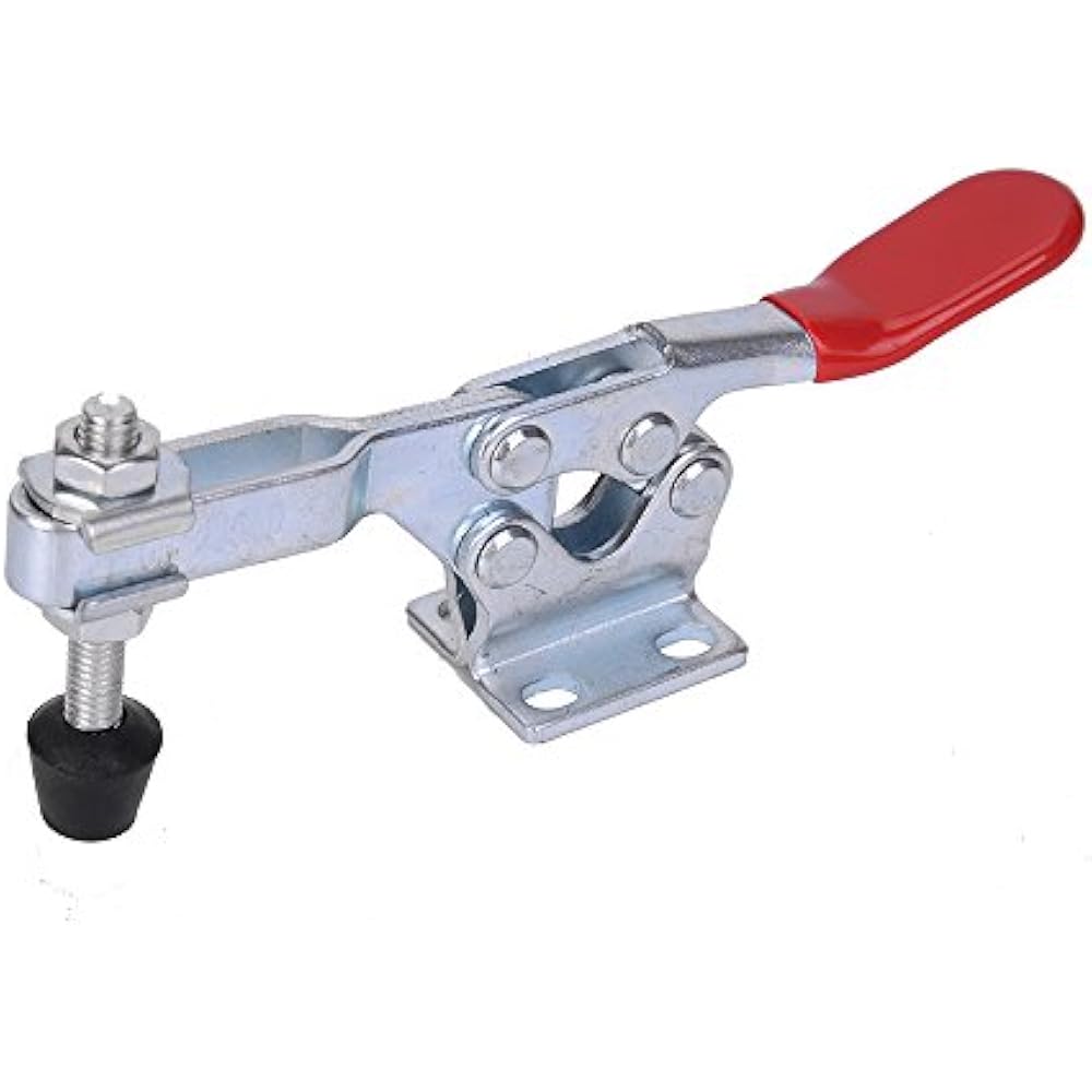 вертикальный зажим. приспособление для крепления косы пк-1 (3074). прижимы для сварки. тумблерный зажим. зажим fast lock 18 мм.