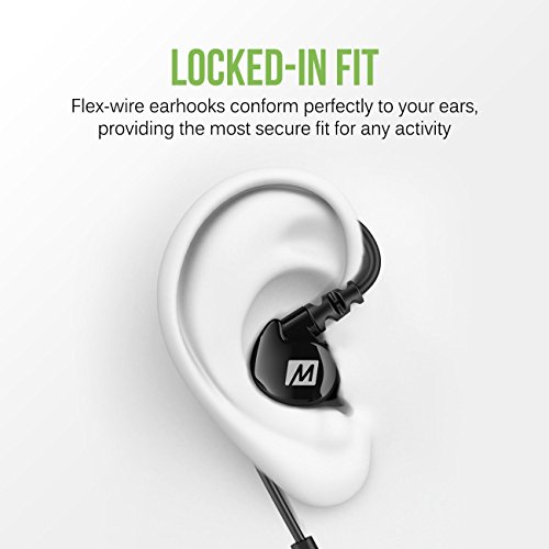 MEE audio EP-M6B-BK-MEE M6B Bluetooth Wireless Sports In-Ear Headphones with Headset