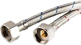Xcel Home 2 x M10 x 1/2in Flexible Tap Connectors 300mm Pair view 4