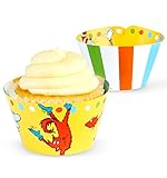 Dr Seuss Cat in the Hat Party Supplies - Cupcake Wrappers (12)