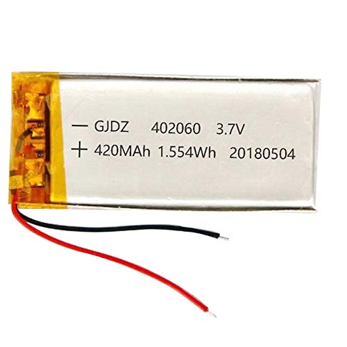 3.7V 420 mAh LiPolymer Battery for Walkman MP3 Player Amazon.in