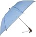 YMWILL Classic Black Auto Open/Close with Safety Lock Compact Umbrella (46-Inch Diameter)