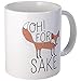 CafePress Oh! For Fox Sake Mugs 11 oz (325 ml) Ceramic Coffee Mug
