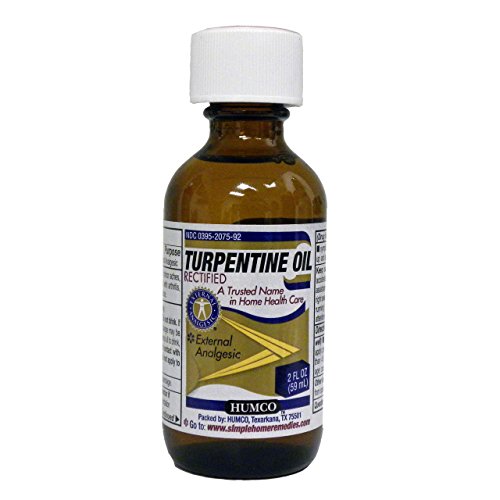 HUMCO Turpentine Oil Rectified External Analgesic 2 Oz for sale