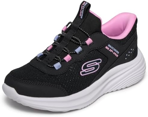 Mädchen Bounder Pro Slip-InTurnschuhe, Black, 28.5 EU