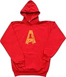 Alvin and the Chipmunks Alvin A Distressed Red Hoodie Sweatshirt