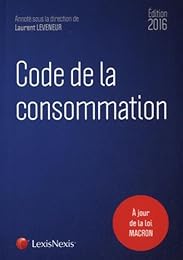 Code de la consommation 2016