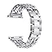 Secbolt Stainless Steel Bands for Apple Watch 42mm iWatch Strap Chain Replacement Wristband for Apple Watch Nike+, Series 3, Series 2, Series 1, Sport, Edition, Silver