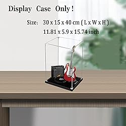 BOOVAX Display Case - Acrylic Clear Display Box for