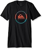 Quiksilver Men's Active Logo, Black, Large