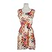 Women's Dress, Laimeng Summer Sleeveless Floral Print Chiffon Casual Beach Mini Dress (S)