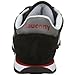 Saucony Originals Women's Jazz Low Pro Sneaker,Black/Gray/Red,8 M US