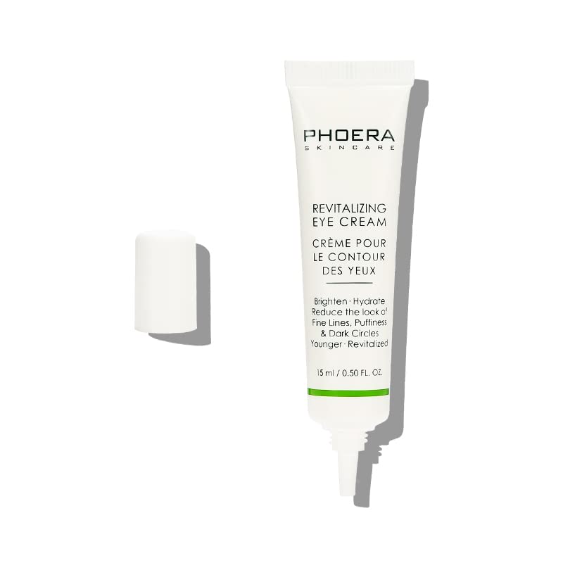 Phoera Revitalizing Eye Cream Brighten Hydrate Reduce The Fine Lines, Dark Circle Wrinkles And Puffiness For Men And Women Skin Loving Ingredients Apply In Morning And At Night Aquapurity
