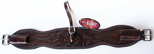 Horse Brown Leather Western Back Cinch Girth Flank Saddle Cinches 33" Tack 9756