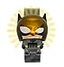 BulbBotz 2021135 Batman Kids Light up Watch | Black/Yellow | Plastic | Digital | LCD Display | boy Girl | Official