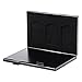 SD Card Holder, WOVTE Aluminum SD TF Micro SD Memory Camera Card Case Holder Protecter Storage,Black