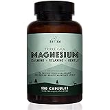 Triple Calm Magnesium - 150mg of Magnesium Taurate, Glycinate, and Malate for Optimal Relaxation, Stress and Anxiety Relief, and Improved Sleep. 120 Capsules.